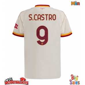 AS Roma Santiago Castro #9 Replica Away Stadium Shirt 2026-27 Short Sleeve